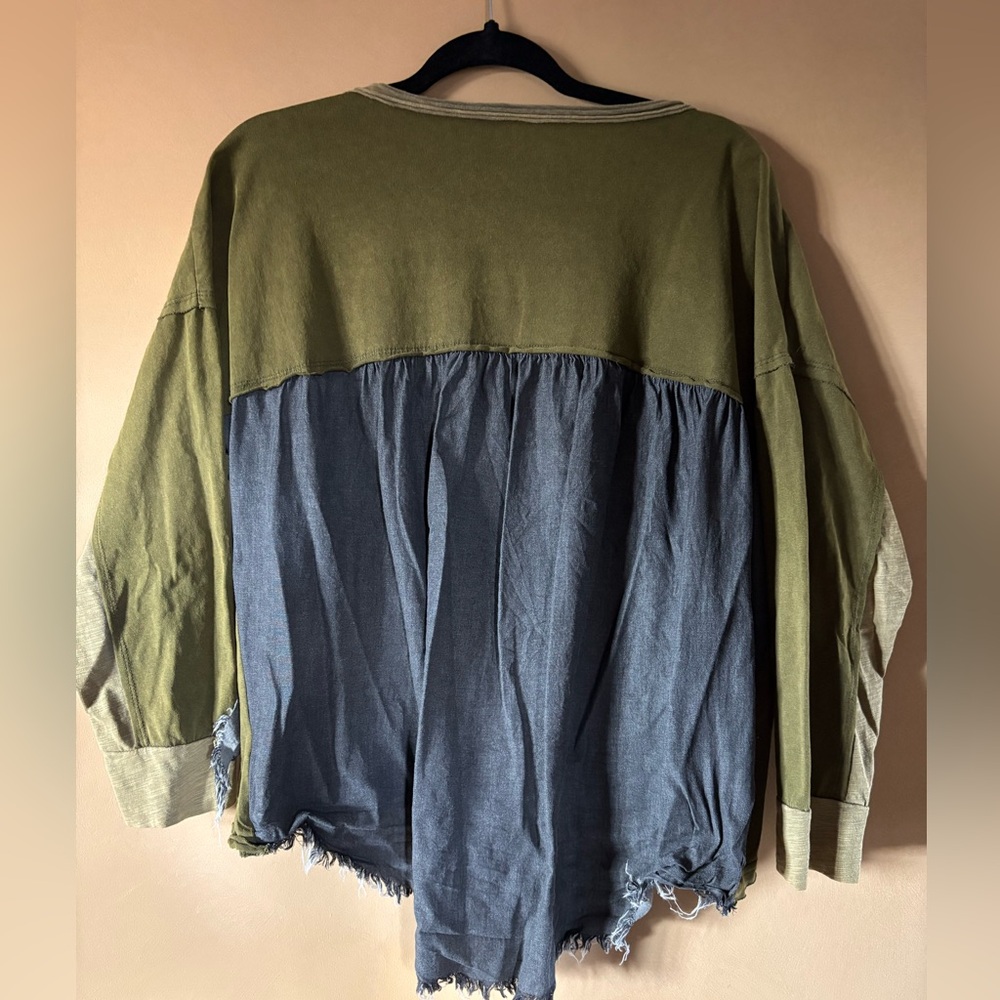 Star Patch Shirt Green Multi - image 12